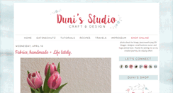 Desktop Screenshot of dunistudio.com
