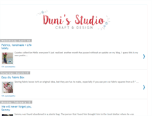 Tablet Screenshot of dunistudio.com